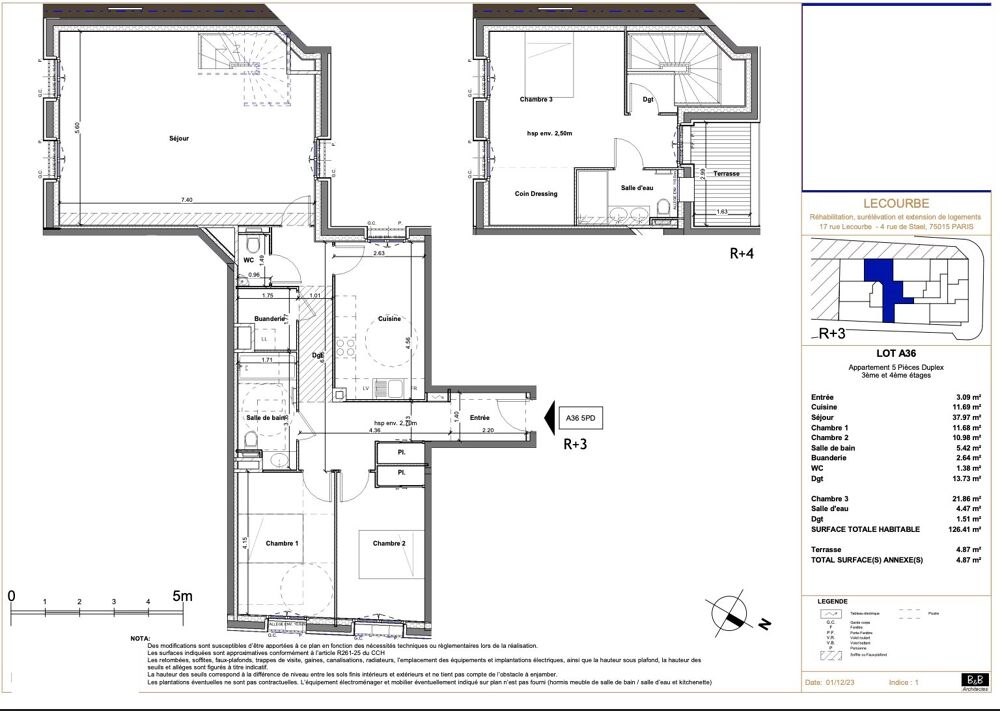 � vendre  Appartement Paris 15