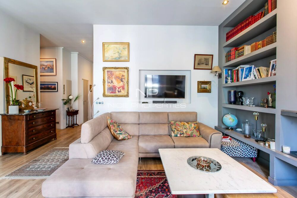 Vente Appartement Nice Bas Gambetta, élégant 3 pièces rénové avec cave à deux pas Nice