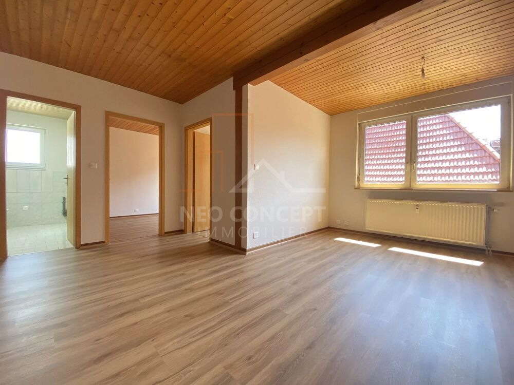 Wissembourg centre-ville, appartement 2 pièces de 45 m²