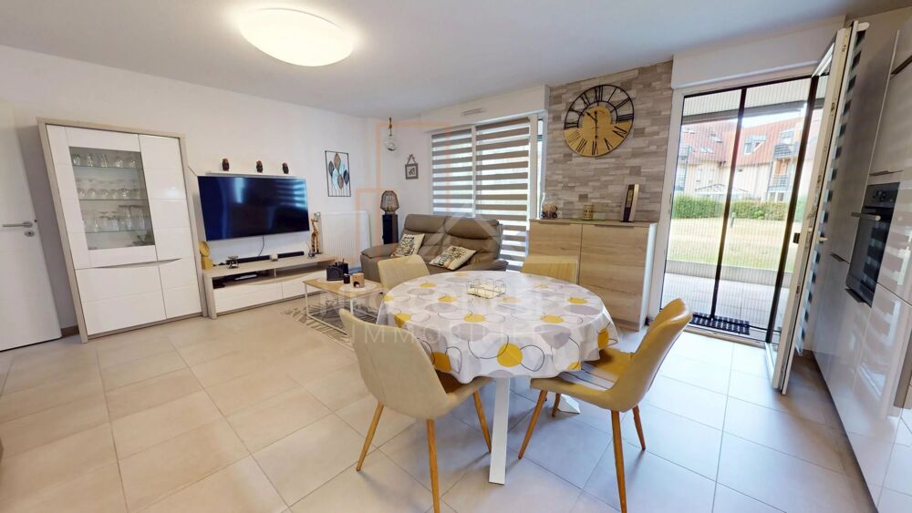 Appartement 3 pièces de 68.41m² en rez-de-chaussée