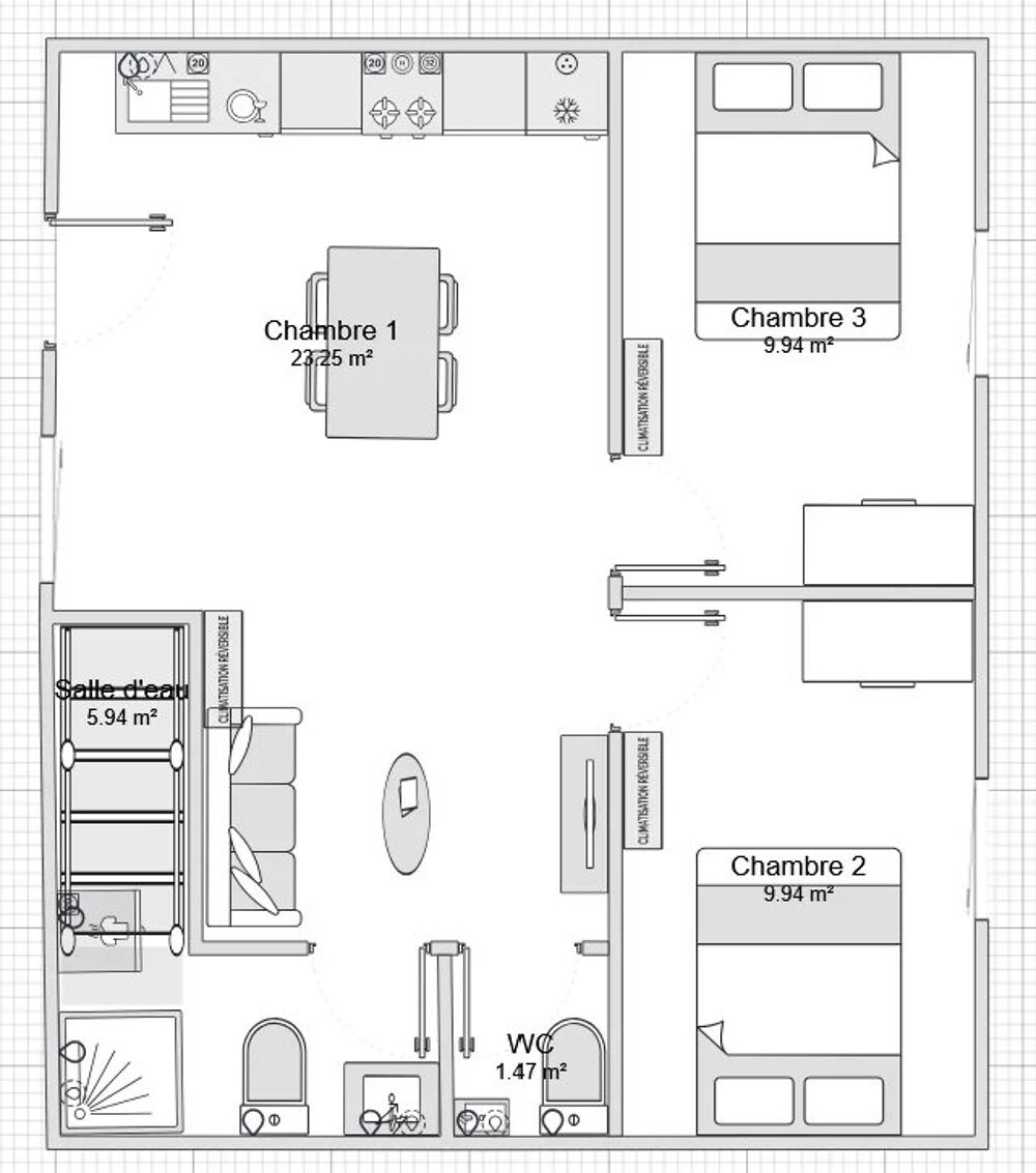 PLEIN COEUR DE SAINT-ÉTIENNE-DE-SAINT-GEOIRS  APPARTEMENTS EN PL