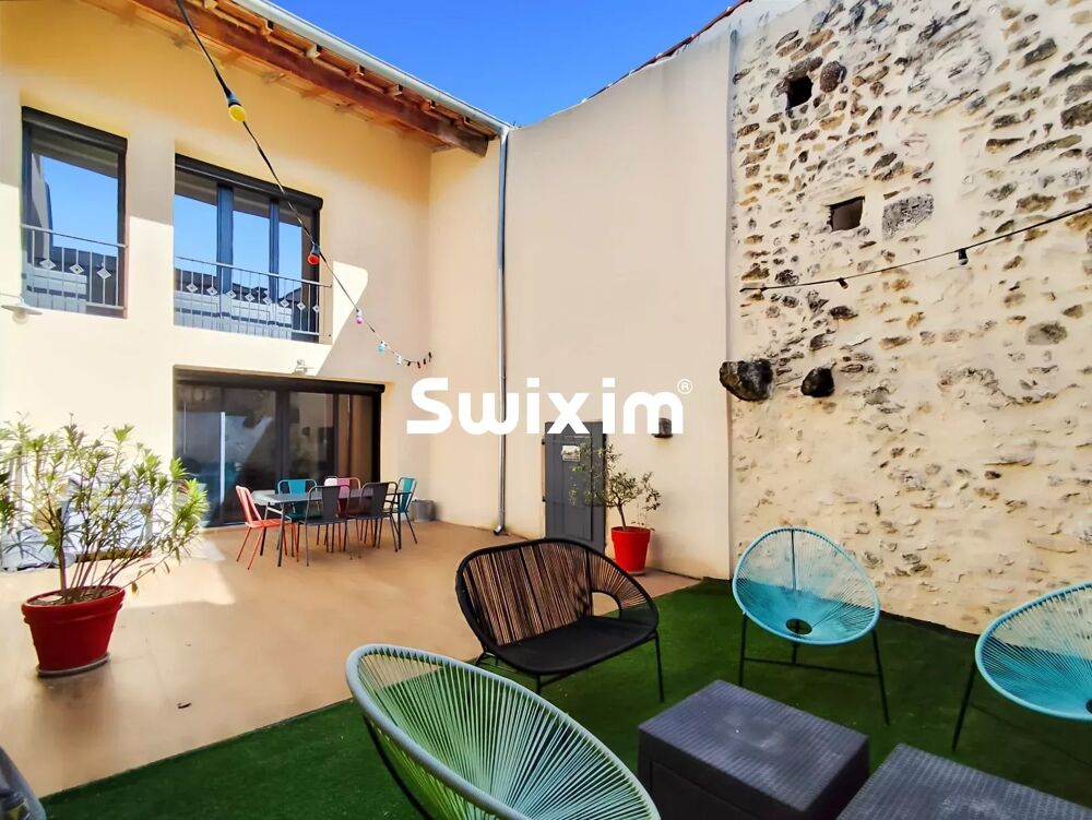 Vente Maison Maison rénovée, 3 chambres avec extérieur , grand garage Châteauneuf-du-rhône