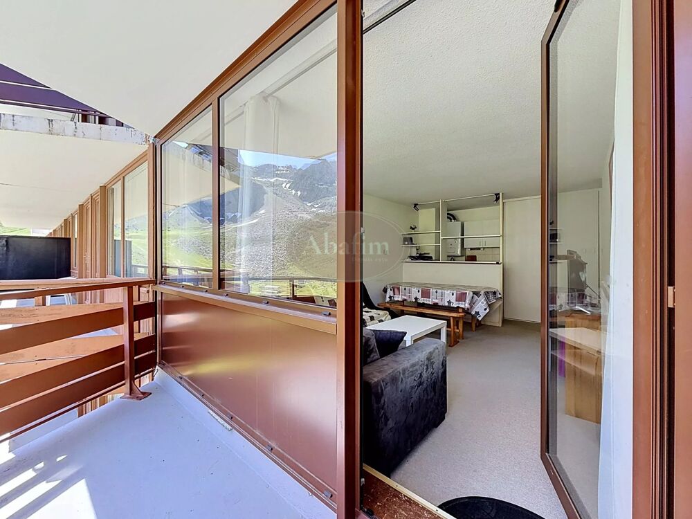 Vente Appartement Studio cabine au pied des pistes vue imprenable La mongie