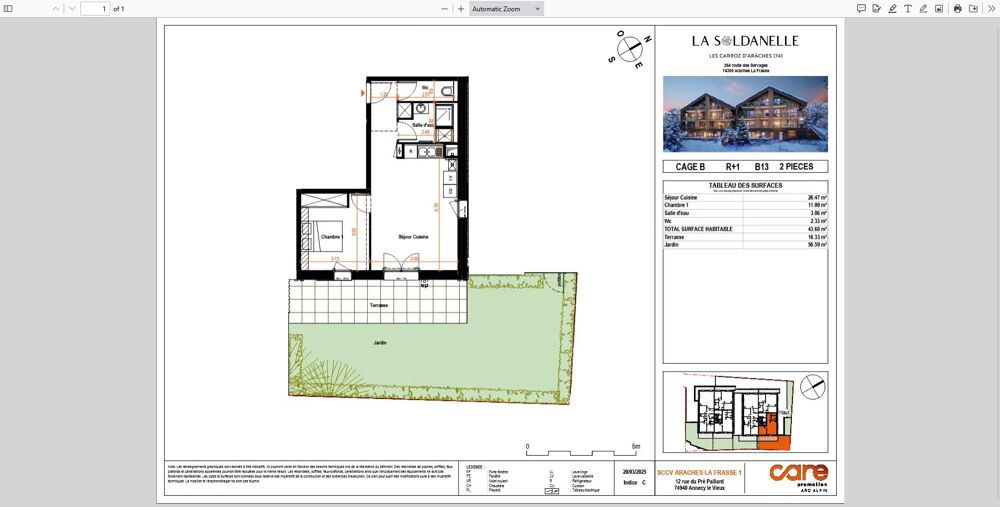 Vente Appartement PROGRAMME NEUF LES CARROZ D'ARACHES Les carroz d'arâches