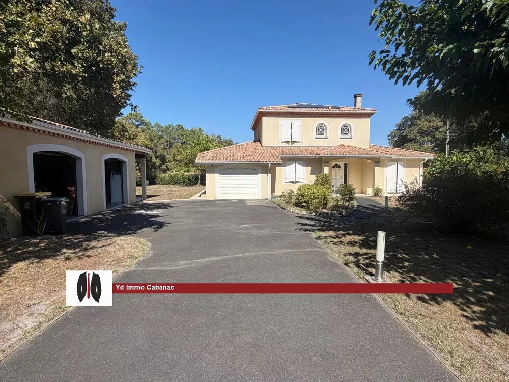 Vente Maison MAISON 4 CHAMBRES AVEC BEAU TERRAIN ET PISCINE Cabanac-et-villagrains