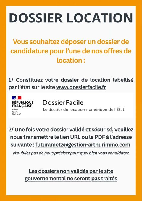  Appartement � louer 4 pi�ces 76 m�