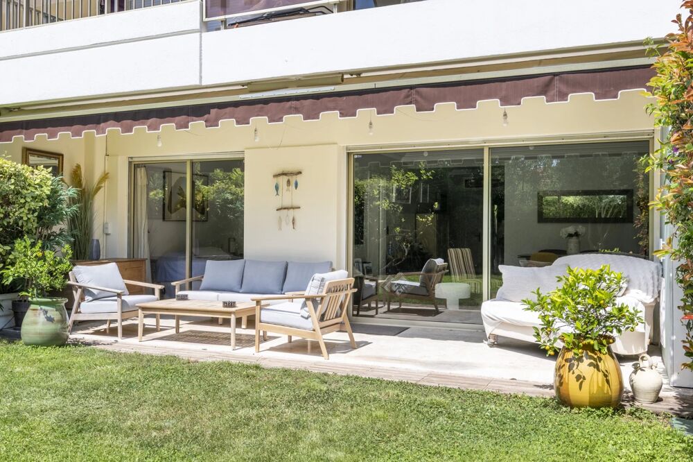 Cannes Vente 3 pièces en RDJ au calme absolu
