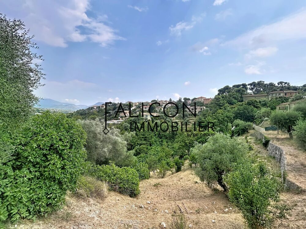Vente Terrain Falicon – Terrain constructible de 1 911 m² avec permis purgé po Falicon