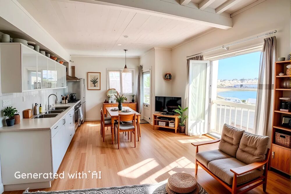 Vue sur mer - Port-Maria - Duplex - 3 chambres.