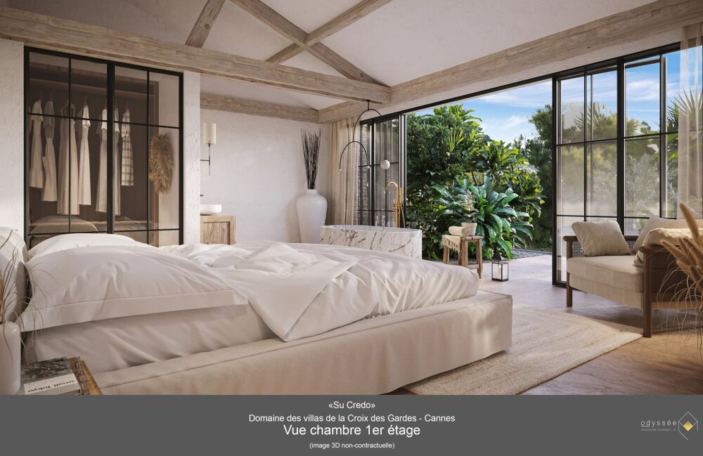 Vente Terrain CANNES – CROIX DES GARDES – TERRAIN CONSTRUCTIBLE AVEC PROJET DE Cannes
