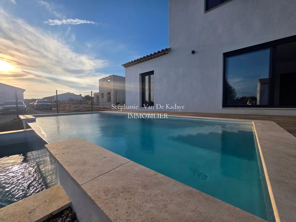 Vente Maison Villa contemproraine - 4 chambres - piscine - garage Lorgues