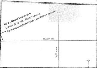  Terrain � vendre 640 m�