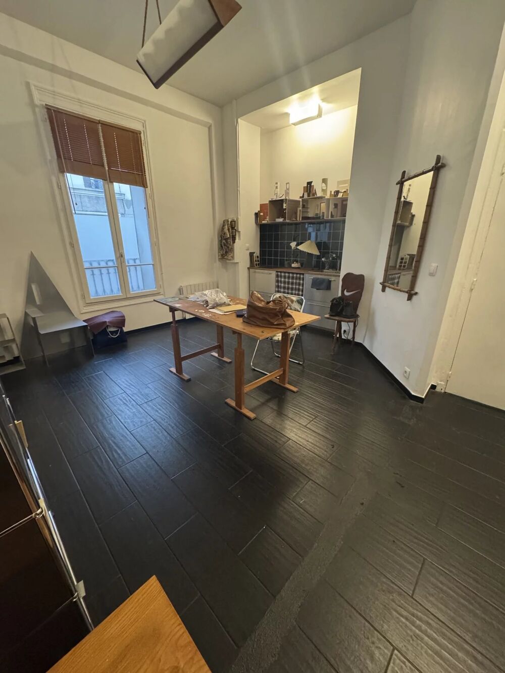 Vente Appartement 2 pièces au RDC , 3,20 m de hauteur sous plafond Paris 19