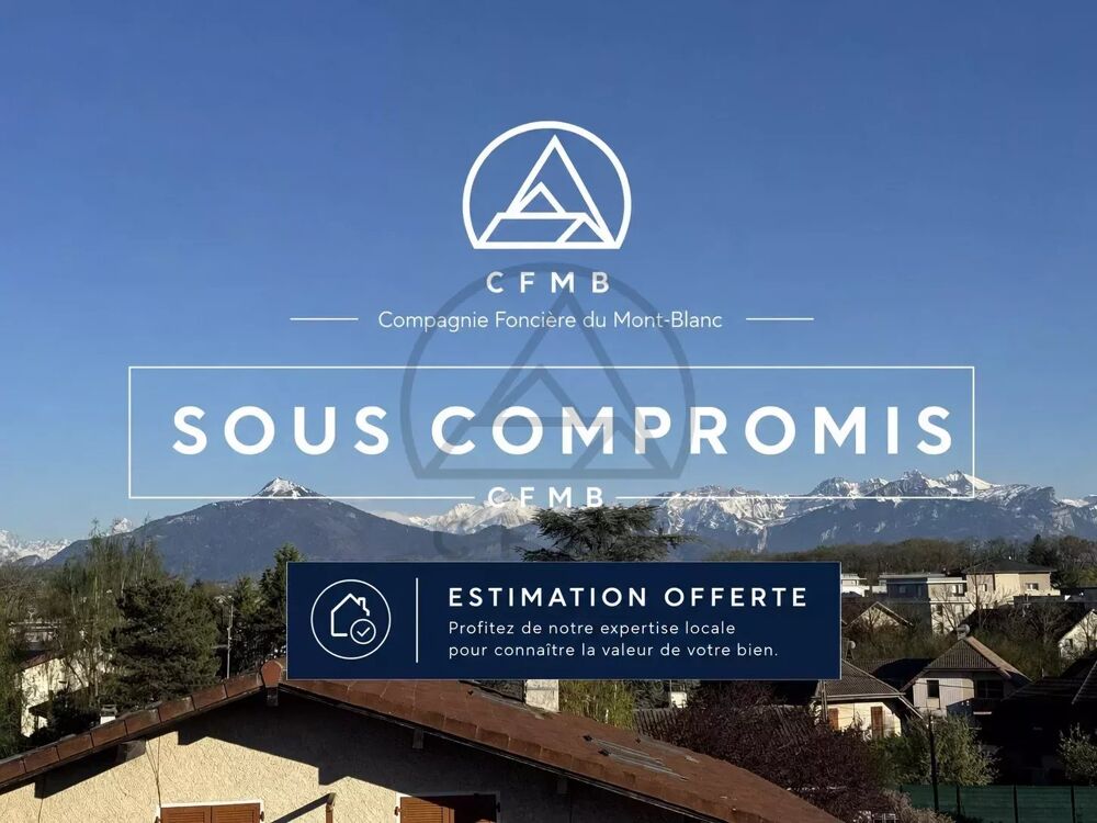 VÉTRAZ-MONTHOUX / PROCHE FONTIERE  ATTIQUE  VUES MONT-BLANC 