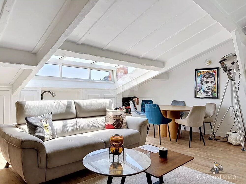 Vente Appartement Cannes Banane 3P Dernier Etage Vue Mer et Suquet Cannes