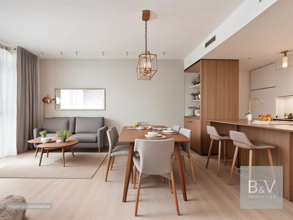 Appartement 3 pièces avec jardin de 120 m² et aperçu mer