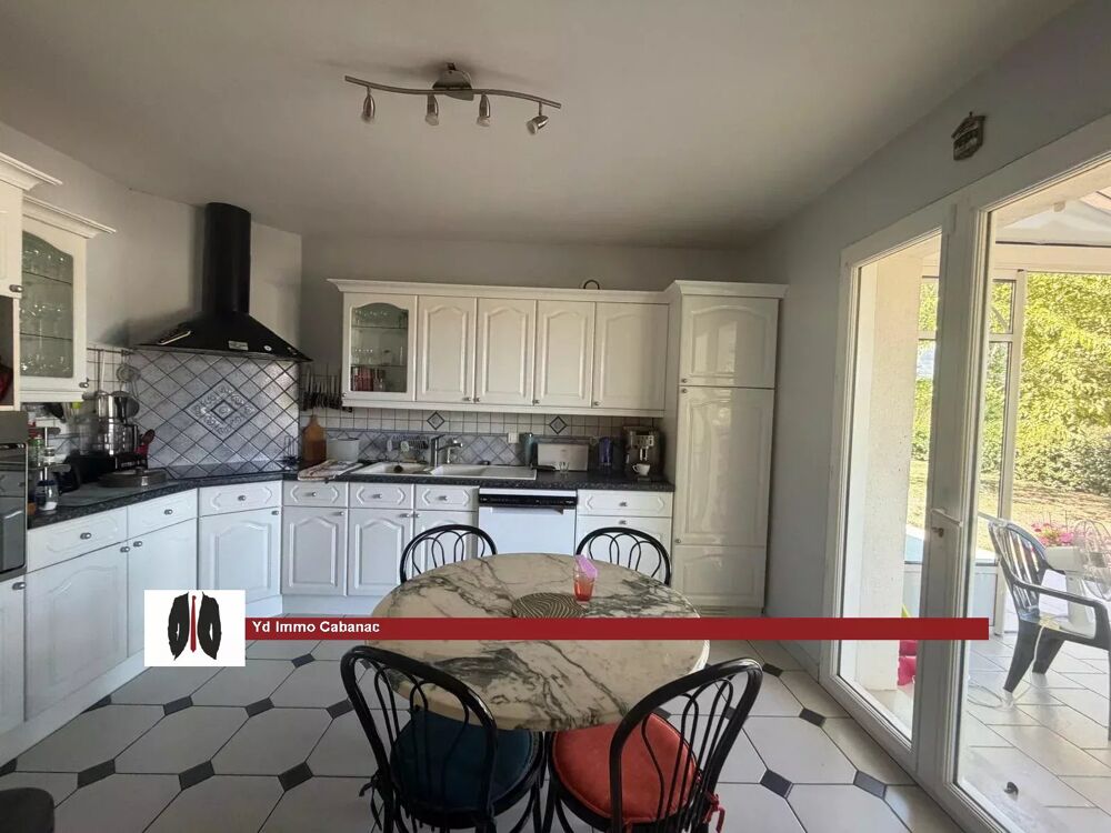 Vente Maison MAISON 4 CHAMBRES AVEC BEAU TERRAIN ET PISCINE Cabanac-et-villagrains