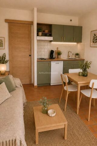  Appartement à louer 1 pièce 21 m²