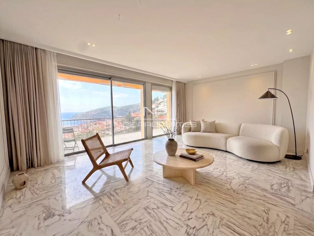 RARE  APPARTEMENT 2 CHAMBRES AVEC VUE MER PANORAMIQUE & JARDIN