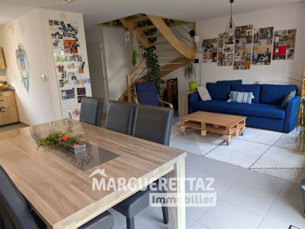 Vente Appartement Maison 4 pièces avec jardin plein sud, garage et stationnement p Ayse