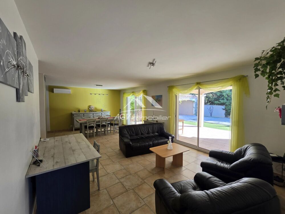 Vente Maison Maison plain-pied de 120m² habitable, piscine Brouzet-lès-alès