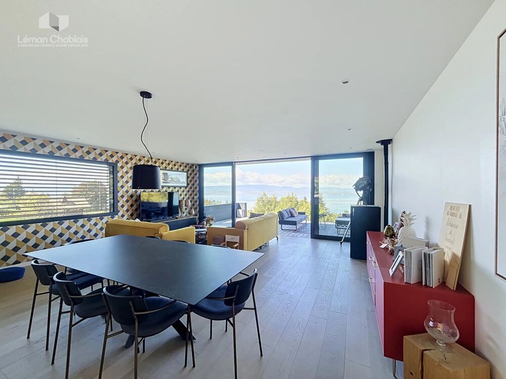 Vente Maison Évian-les-Bains - Villa T4 - Vue panoramique sur le lac Léman Évian-les-bains