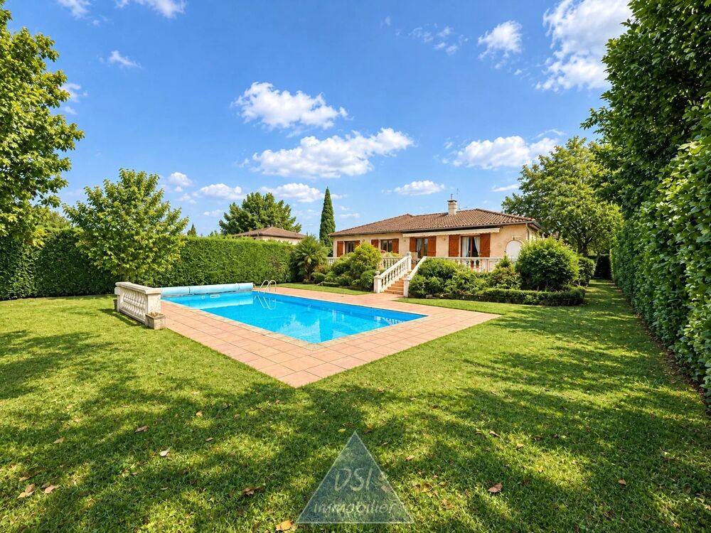 Vente Maison TRAMOYES – VILLA DE PLAIN-PIED – 107 m² HABITABLES – SOUS-SOL CO Tramoyes