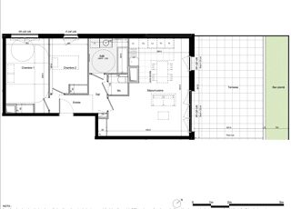  Appartement � vendre 3 pi�ces 66 m�