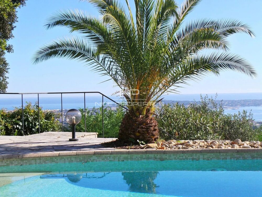 Vente Maison Villa Provençale avec vue mer panoramique à 15 minutes du centre Vallauris
