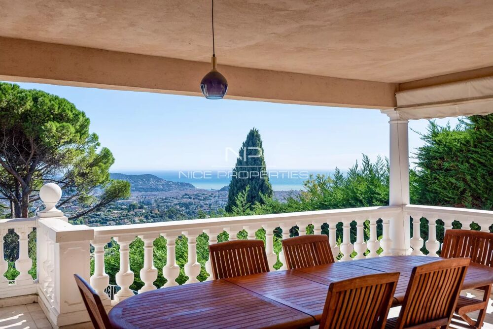 Nice Gairaut propriété de 378 m² vue mer piscine, terrasses