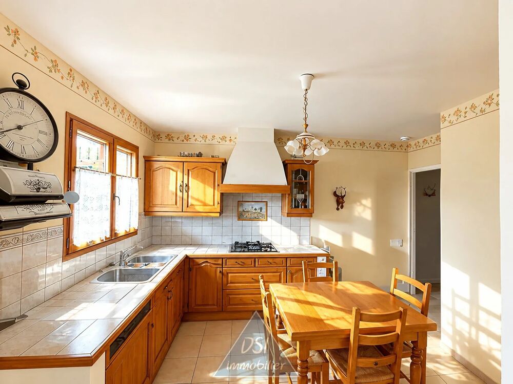 Vente Maison TRAMOYES – VILLA DE PLAIN-PIED – 107 m² HABITABLES – SOUS-SOL CO Tramoyes