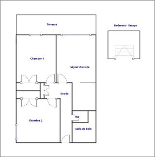  Appartement � vendre 3 pi�ces 60 m�