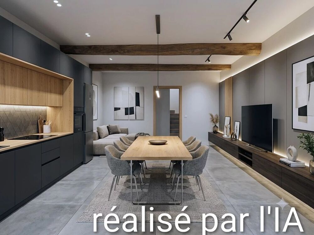 MAISON DE VILLAGE À LA PALME, 4 CHAMBRES, 6 PIÈCES