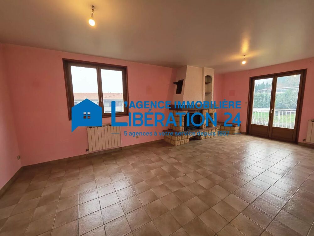 Vente Maison MAISON INDIVIDUELLE 118m² sur 1010m² Saint-chamond
