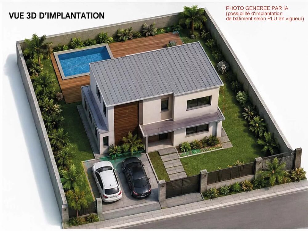 Vente Terrain EXCLUSIVITÉ – TERRAIN CONSTRUCTIBLE À BOIS D'OLIVES Saint-pierre