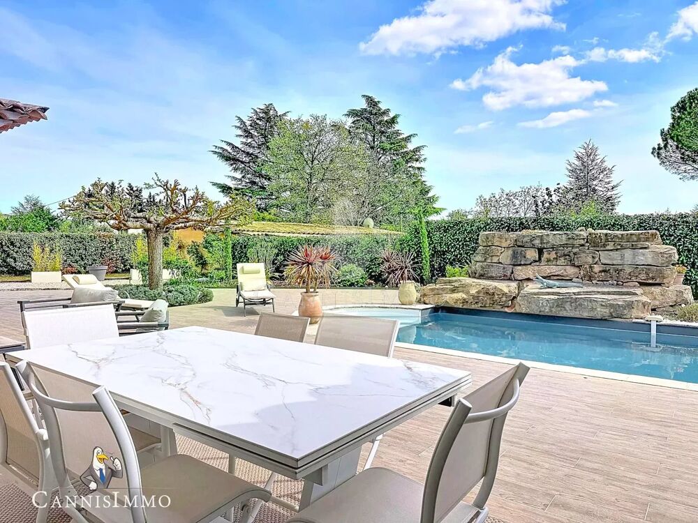 Vente Maison SAINT CEZAIRE RESIDENTIEL  PROPRIETE PLAIN-PIED 7 PIECES 203m2+2 Saint-cézaire-sur-siagne