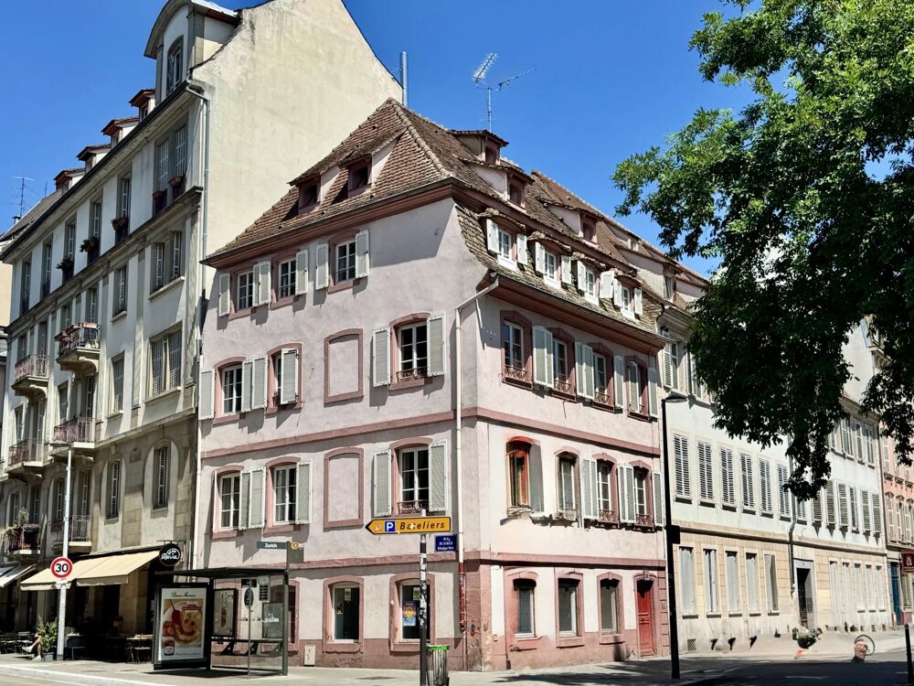 Vente Immeuble Krutenau, immeuble vide de 262 m² à rénover Strasbourg