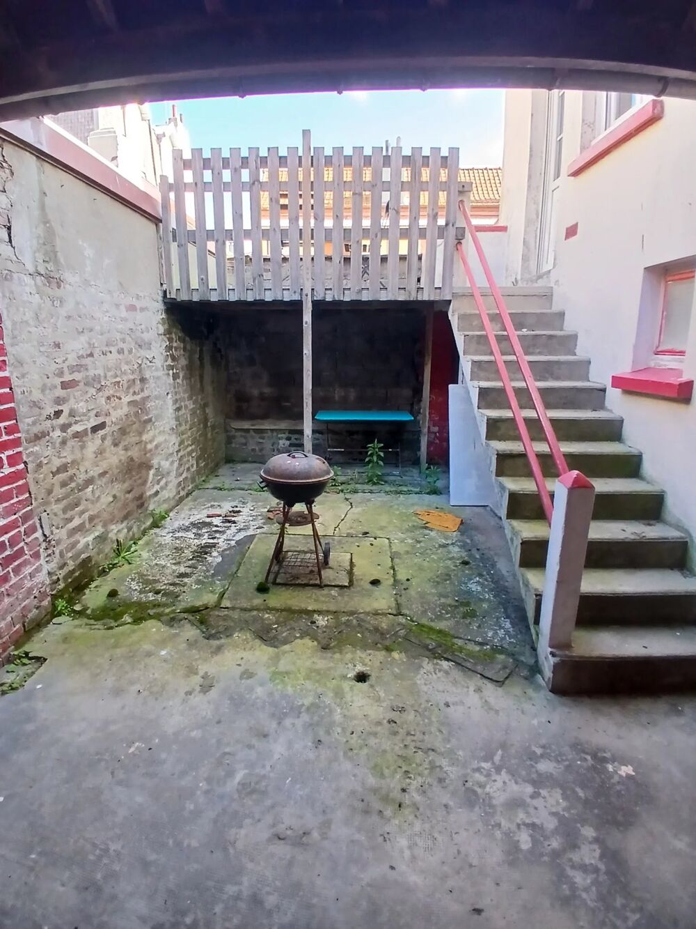 Appartement T3 cabine, terrasse, cour et garage