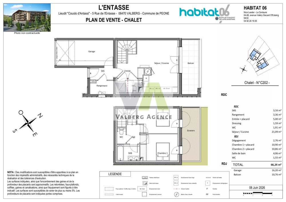 Vente Maison Maison/Villa 3 pièces Valberg