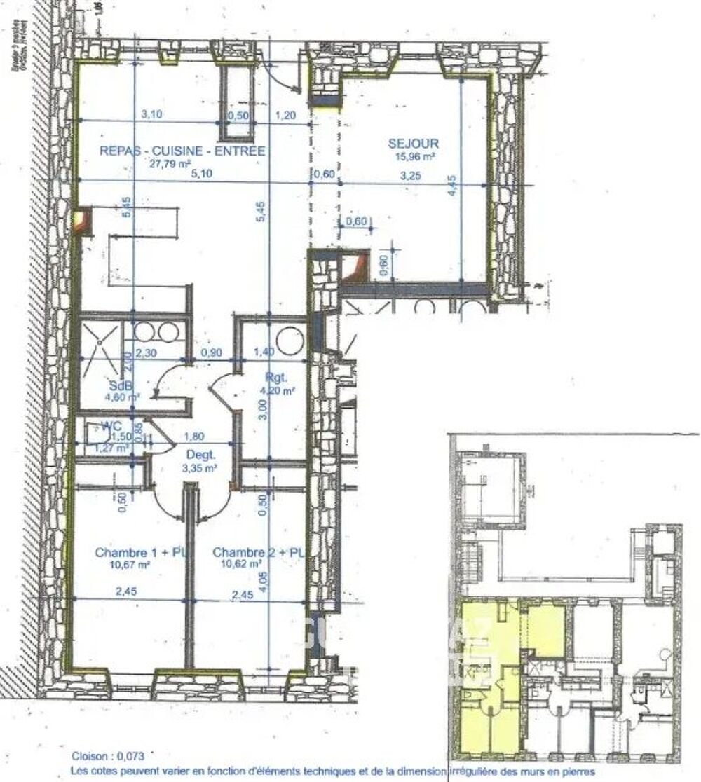 Vente Appartement Appartement T3 - Centre ville - Bonneville - cave et parking pri Bonneville