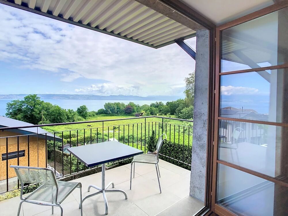Évian-les-Bains - T4 - Vue panoramique sur le lac Léman