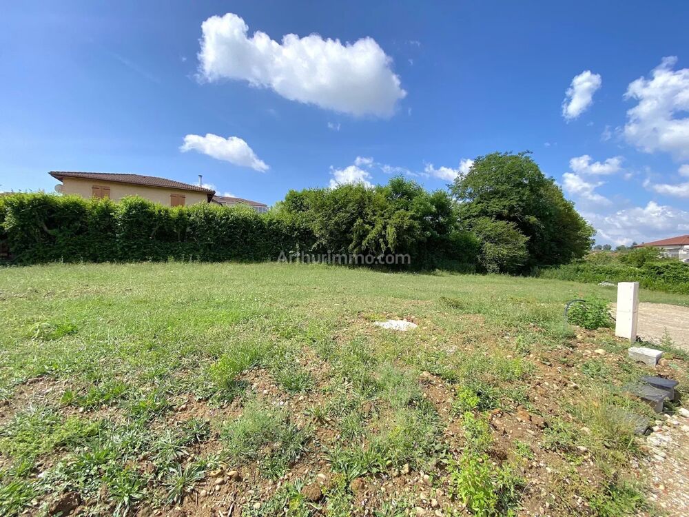 Vente Terrain Terrain 380 m² - CHALAMONT Centre Chalamont