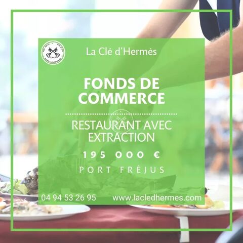 Fonds de commerce 195000 83600 Frjus