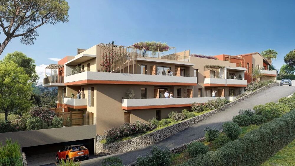 ANTIBES  PROGRAMME NEUF  STUDIO  REZ-DE-JARDIN  EXPOSITION S