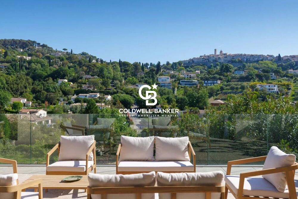 Vente Villa L'Éden Contemporain : Vue Panoramique sur le Village de Saint-Pa Saint-paul-de-vence