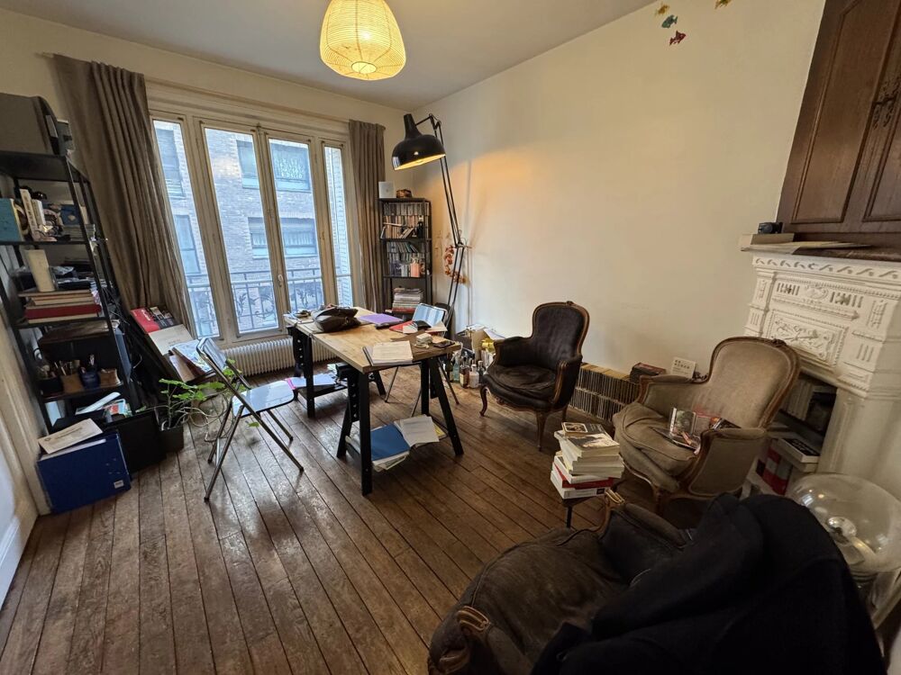 Vente Appartement 3 pièces + cave Paris 19