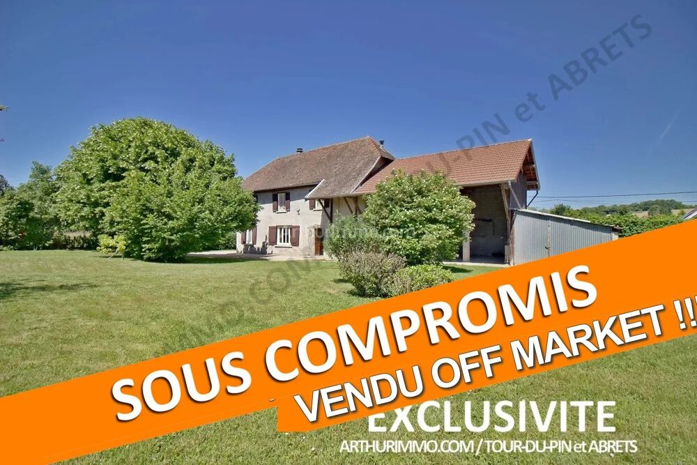 Vente Maison Fermette à rénover de 101m², au calme avec Vue La tour-du-pin