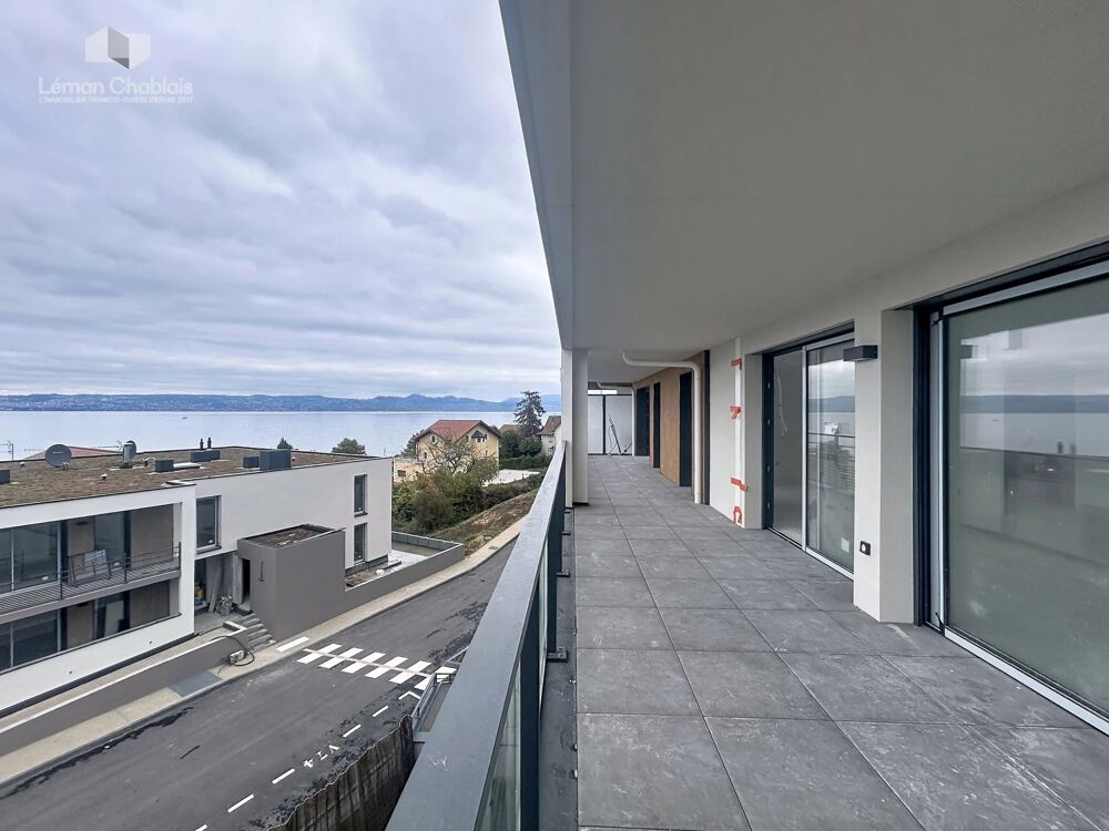 Vente Appartement Neuvecelle - T5 Neuf - Vue imprenable sur le lac Neuvecelle