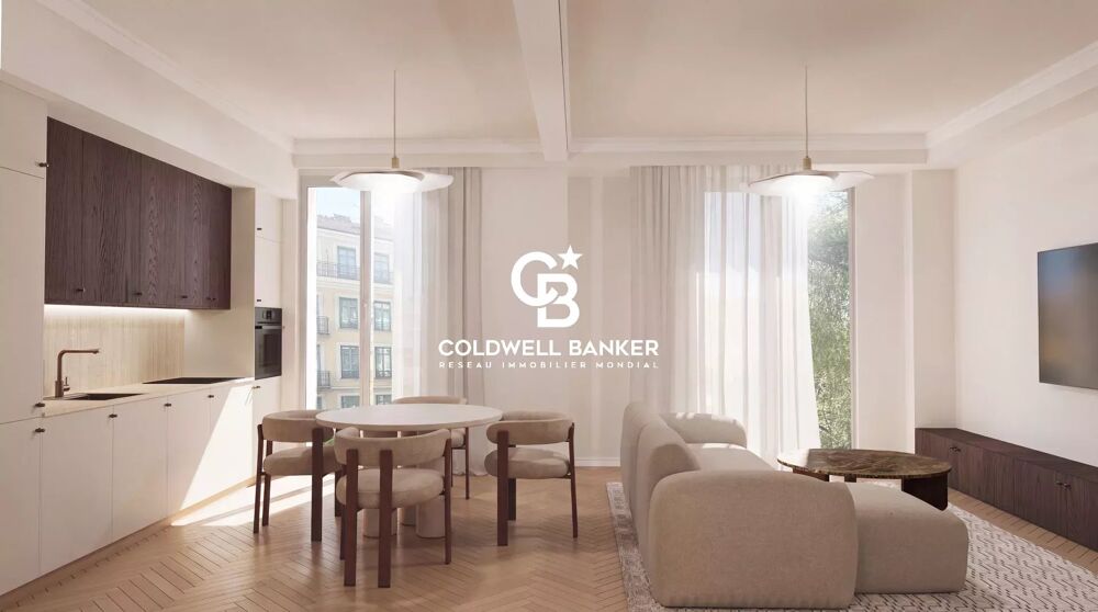 NICE  QUARTIER DES MUSICIENS  3 PIÈCES TRAVERSANT  67 M²  RÉ