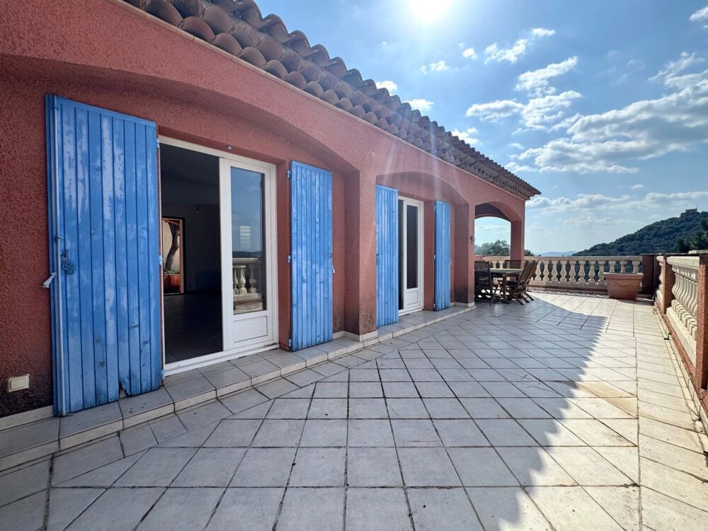 Vente Maison VIDAUBAN VILLA 153 M² 4 CHAMBRES VUE DOMINANTE Vidauban